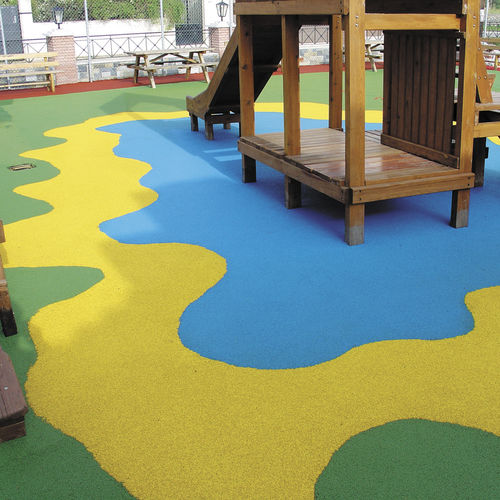 聚合物基底粘合剂 - PU BINDER 1120 - KDF - Sports Flooring Production - 聚氨酯基底 / 用于楼板 / 用于室外地面