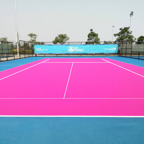 室内运动地板 - FLEXFLOOR-EX - KDF - Sports Flooring Production - 户外 / 丙烯塑料 / 多功能体育馆