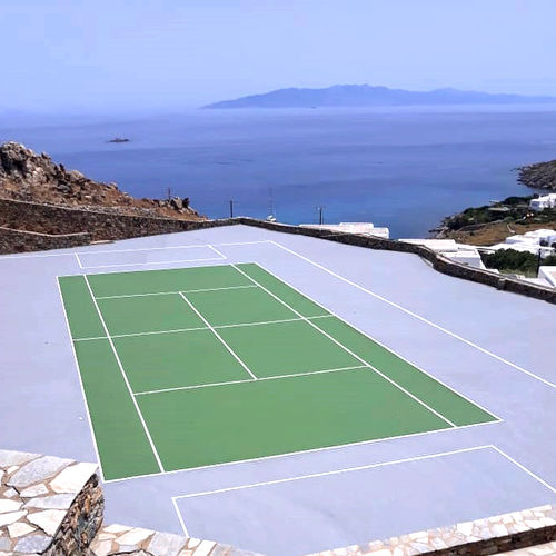 室内运动地板 - POLYFLEX AEL-EX - KDF - Sports Flooring Production - 户外 / 丙烯塑料 / 多功能体育馆