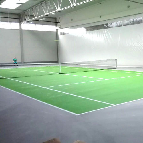 室内运动地板 - POLYFLEX AEL-IN - KDF - Sports Flooring Production - 丙烯塑料 / 多功能体育馆 / 用于运动场