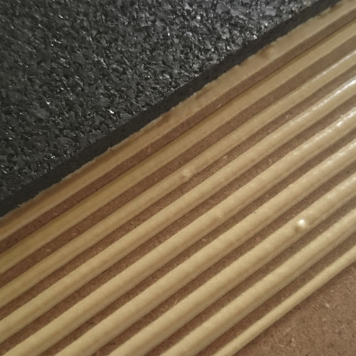 再生橡胶地面 - PU FLEX 140 - KDF - Sports Flooring Production - EPDM / 用于室外 / 室内