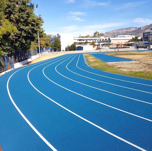 室内运动地板 - POLTRACK SANDWICH - KDF - Sports Flooring Production - 户外 / 复合陶瓷 / 聚氨酯