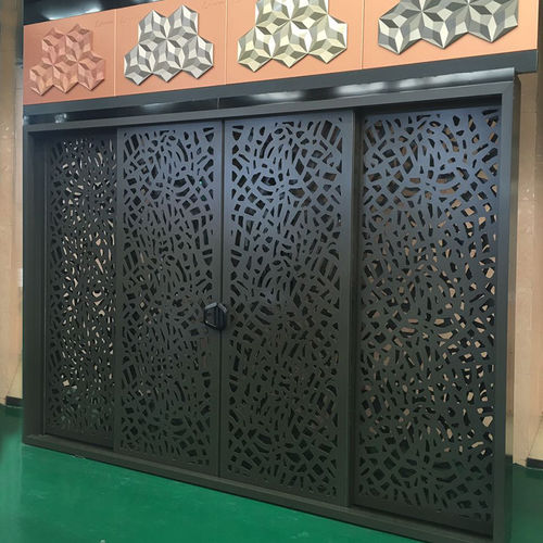 服务门 - Altop Facade Co, ltd. - 铝制 / 滑动式 / 现代风格