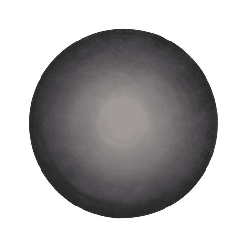 灰色地毯 - Circular  - Alp Carpets - 现代风格 / 单色 / 羊毛