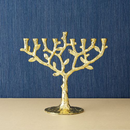 镀金黄铜烛台 - TREE OF LIFE - Michael Aram