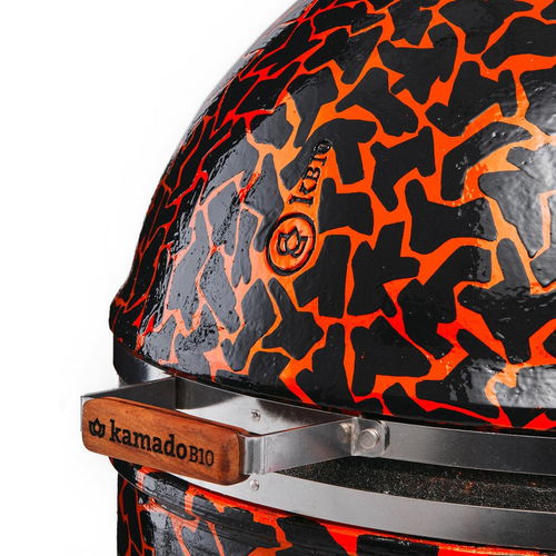 炭烧烤架 - KB10 NANO ART MO - kamado B10 Germany - 带滑轮 / 独立式 / 落地