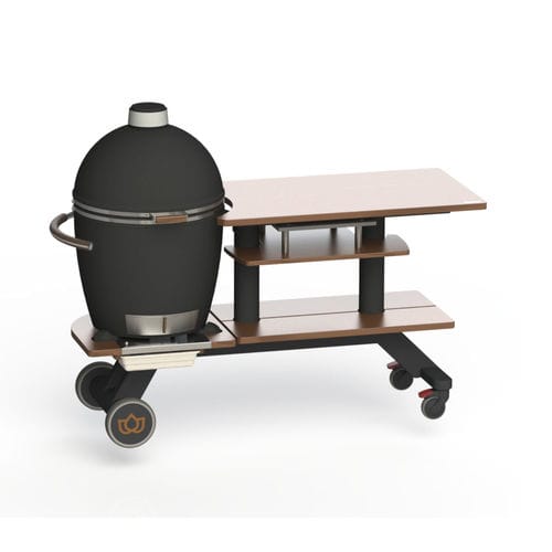 现代风格桌 - KB10-TG400 - kamado B10 Germany - 木质 / 钢座桌脚 / 长方形