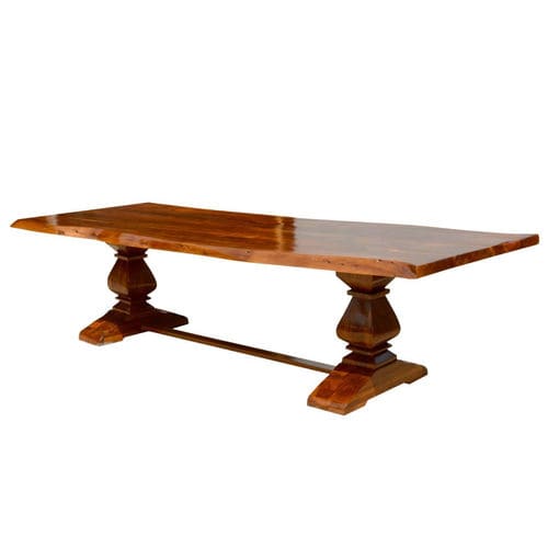 传统风格餐桌 - LAWSIN - Furniture BoutiQ - 刺槐木 / 木桌脚 / 长方形