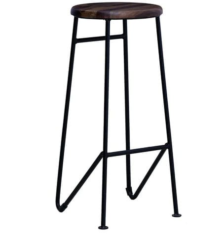 现代风格吧台凳 - ENKALE - Furniture BoutiQ - 实木 / 铁桌脚 / 四脚