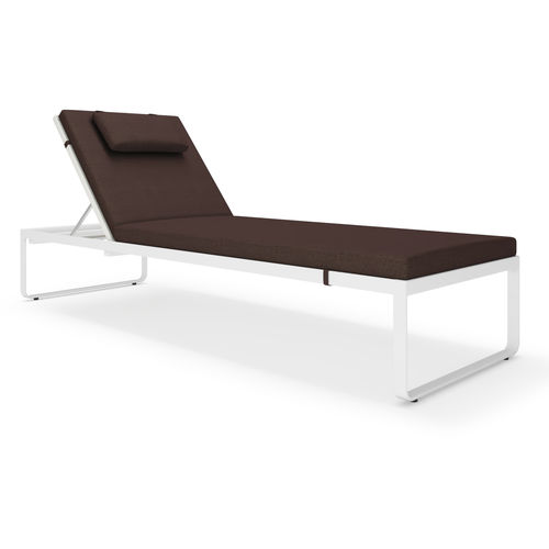 现代风格日光浴躺椅 - ORLANDO - SJY FURNITURE - Sunbrella® / 腈纶织物 / 铝制
