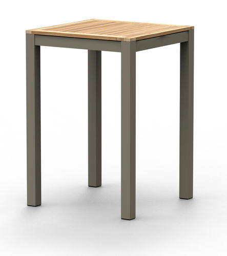 现代风格高脚桌 - BARITE BAR COUNTER WA4040 - SJY FURNITURE - 铝制 / 铝座桌脚 / 正方形
