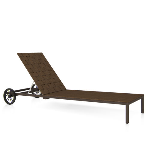 现代风格日光浴躺椅 - ASTHINA - SJY FURNITURE - Sunbrella® / 腈纶织物 / 铝制