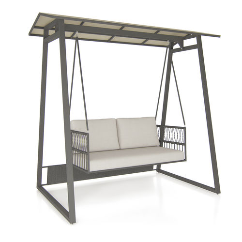 Sunbrella®秋千椅 - SEATTLE - SJY FURNITURE - 腈纶织物 / 铝制 / 商用