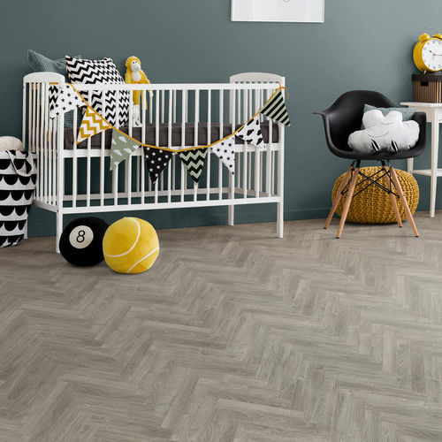 栎木强化地板 - BATON ROMPU JAVA LIGHT GREY - Décoplus Parquets - 浮动 / 仿木 / 仿木纹