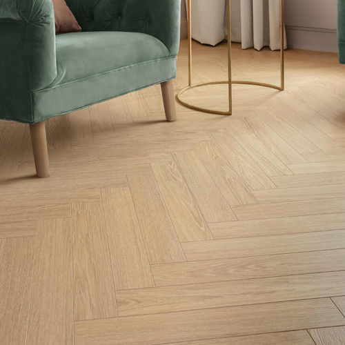 栎木强化地板 - BATON ROMPU CHARME LIGHT NATUREL - Décoplus Parquets - 浮动 / 仿木 / 仿木纹
