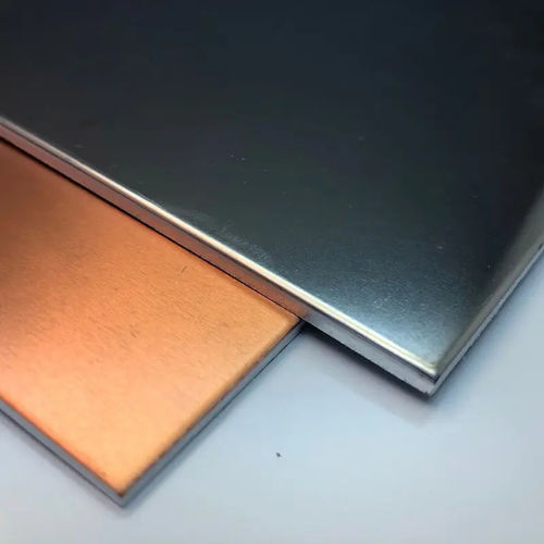 外包复合板 - Bimetal  - Shanghai Huayuan New Composite Materials Co.,Ltd. - 建筑物 / 抗冲击 / 铜