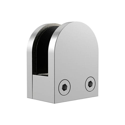 不锈钢玻璃夹 - L602 series - Shandong Aleader Machinery Manufacturing Co.,Ltd - 板材 / 用于浴室 / 用于隔墙