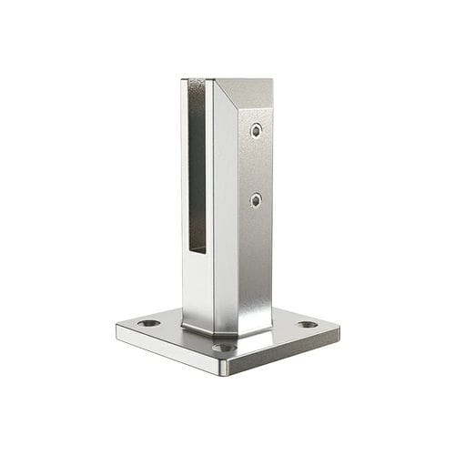 不锈钢玻璃夹 - LS-CS series - Shandong Aleader Machinery Manufacturing Co.,Ltd - 用于露台 / 用于阳台 / 用于护栏