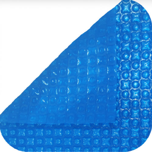 发泡游泳池盖 - 400 microns OXO blue - International Cover Pool - 手动 / 热量 / 夏季
