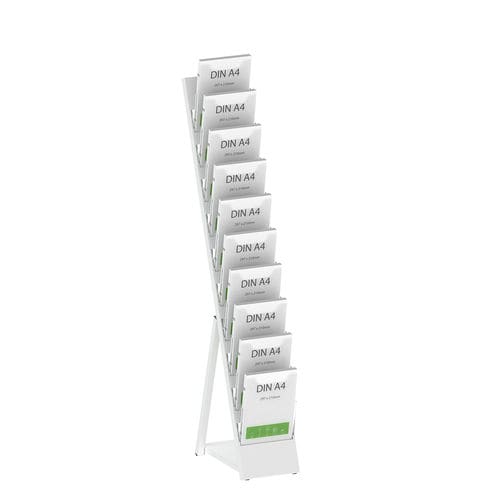落地小册子架 - LEAN10 - FEPRO - 自承重 / 粉末涂层钢 / 商用