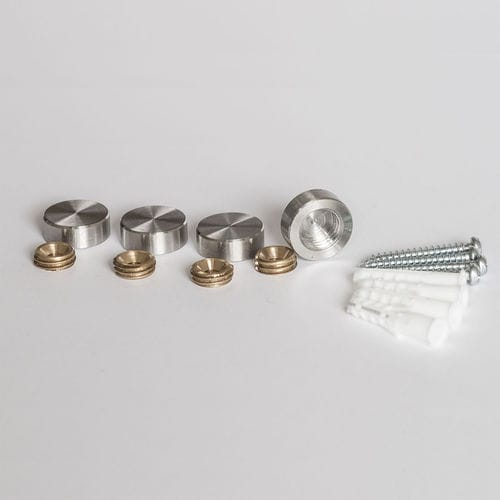 不锈钢固定装置 - IMS MIRROR MOUNT - FEPRO - 黄铜 / 室内装潢 / 用于玻璃
