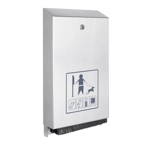 公共空间宠物拾便箱 - ECO INOX - FEPRO - 壁挂 / 可定制 / 不锈钢
