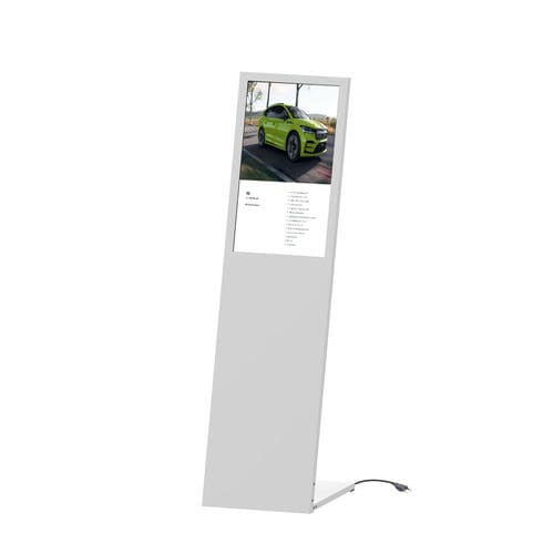 数字布告板 - PLANAVISION Digital -L-Stand 32" - FEPRO - 独立式 / 办公空间 / 钢