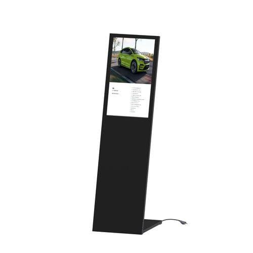 数字布告板 - PLANAVISION Digital -L-Stand 32" - FEPRO - 独立式 / 室内 / 钢