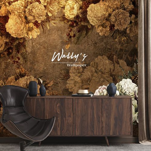 现代风格墙纸 - CLASSY VINTAGE  - Wally's - 图案 / 棕色 / 米色