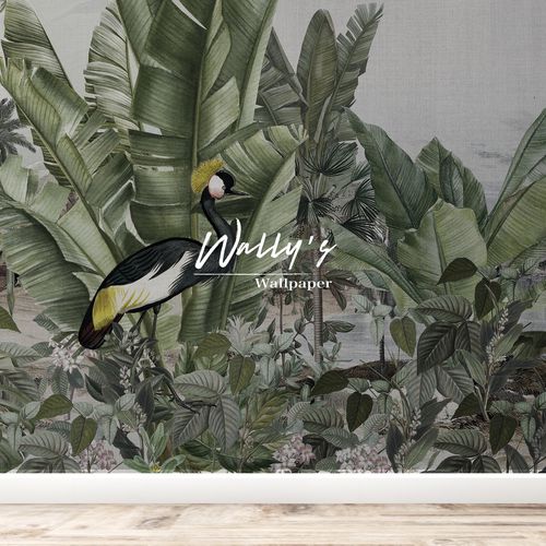 现代风格墙纸 - BOTANIC HEAVEN  - Wally's - 自然图案 / 绿色 / 客厅