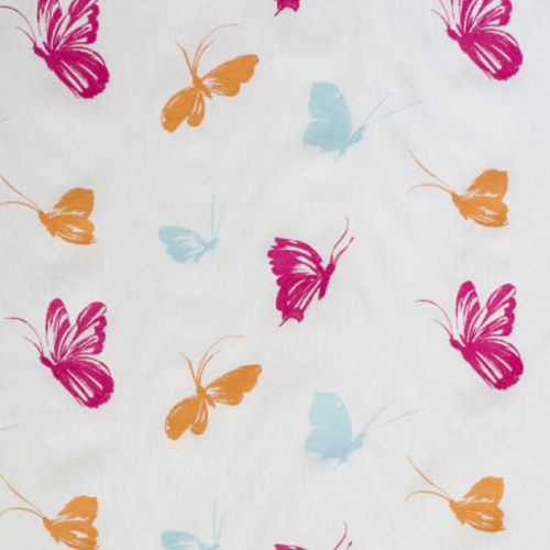 窗帘面料 - BUTTERFLY DANCE - Aldeco Interior Fabrics - 动物图案 / 棉质 / 亚麻