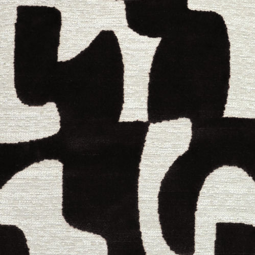 室内装饰面料 - DECOUPÉ VELVET - Aldeco Interior Fabrics - 抽象图案 / 聚酯 / 亚麻