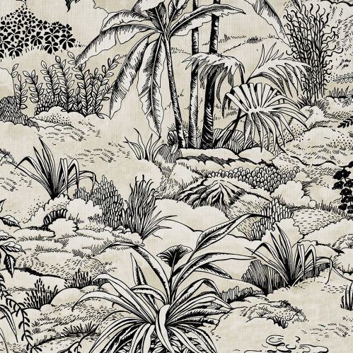 室内装饰面料 - PAYSAGE DE RÊVE - Aldeco Interior Fabrics - 自然图案 / 棉质 / 印花