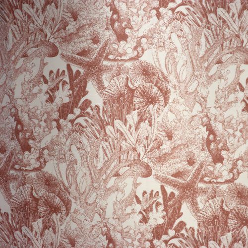 室内装饰面料 - TOILE SEALIFE FR - Aldeco Interior Fabrics - 用于室内装饰 / 自然图案 / 亚麻