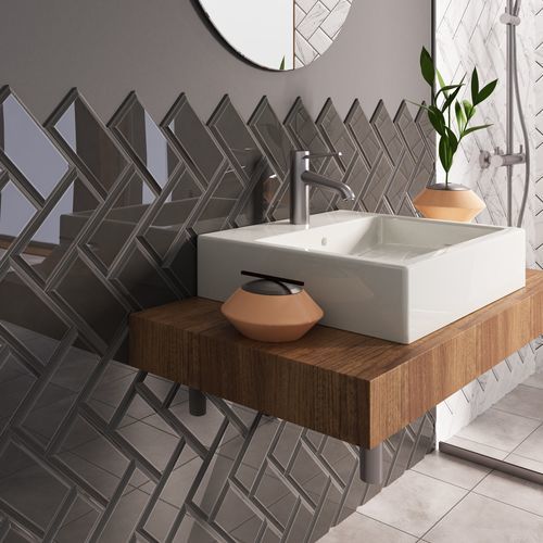 陶瓷砖 - BEVELLED M10X20 - CERAGNI | WALL CERAMIC TILES - 哑光 / 高亮光 / 室内