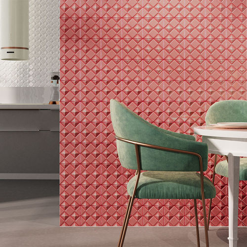陶瓷砖 - QUADRA | 15x15 - CERAGNI | WALL CERAMIC TILES - 高亮光 / 纹理 / 室内