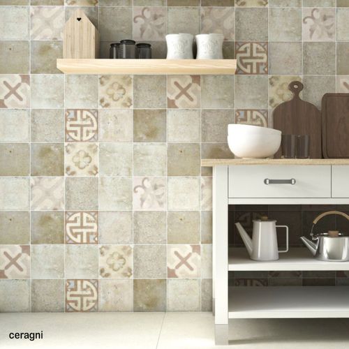 陶瓷砖 - PROVENCE | 20x20 - CERAGNI | WALL CERAMIC TILES - 哑光 / 室内 / 浴室