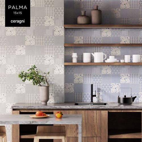 陶瓷砖 - PALMA | 15x15 - CERAGNI | WALL CERAMIC TILES - 哑光 / 高亮光 / 室内