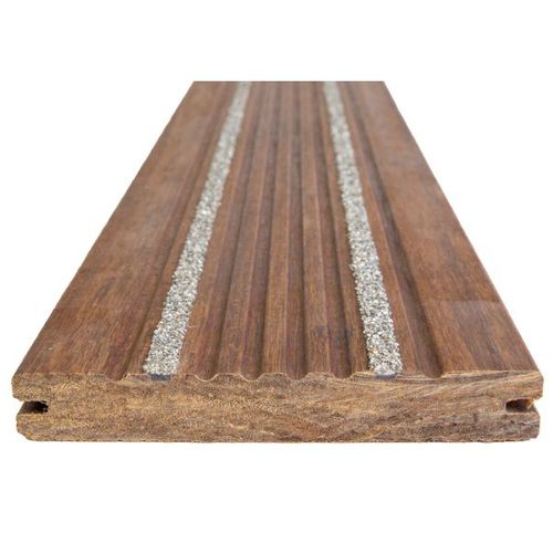 竹制露台地板条 - MOSO&reg; BAMBOO N-DURANCE&reg; - Gripsure SAS - 防滑 / 耐用 / 生态安全