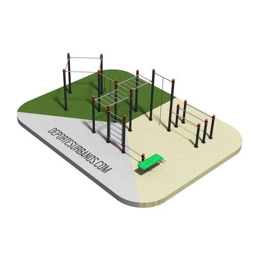 商用街头健身公园 - DUCG-2014 - DEPORTES URBANOS - 灵敏 / 户外 / 防破坏