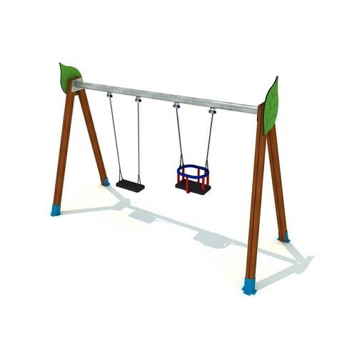金属秋千 - CLDU-003 - DEPORTES URBANOS - 橡胶 / EPDM / 橡胶