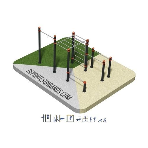 公共空间街头健身公园 - DUCG-2001 - DEPORTES URBANOS - 体育活动用 / 用于运动设施 / 大学