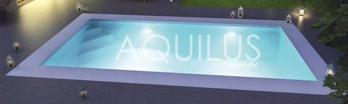 板式游泳池 - DOOPLEX - AQUILUS PISCINES - 户外 / 地下 / 钢