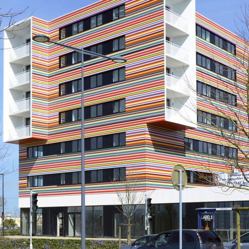 立面板 - MURALYS® - ArcelorMittal Building Solutions - 钢 / 光滑 / 预涂漆