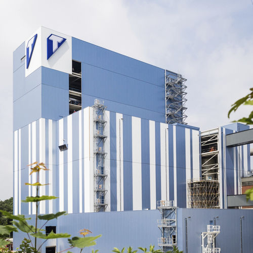 壁板夹芯板 - Promisol® S  - ArcelorMittal Building Solutions - 钢表面 / PIR 聚亚安酯内芯 / 泡沫内芯