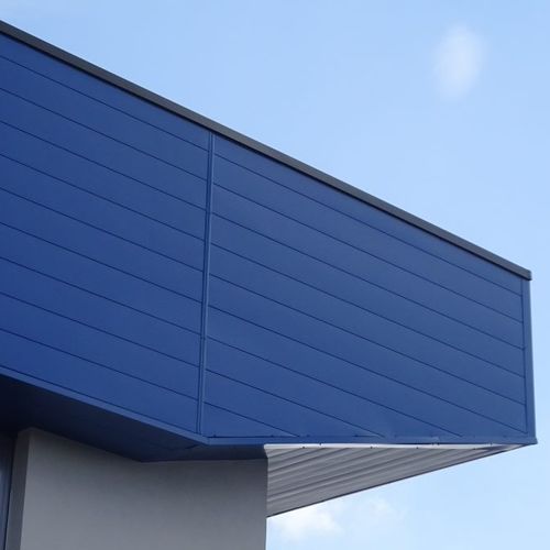 条形立面 - HAIRLINE® 300 - ArcelorMittal Building Solutions - 盒式 / 钢 / 喷漆钢