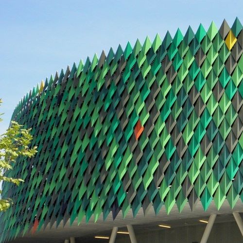 金属波浪板 - HAIRULTRA®  - ArcelorMittal Building Solutions - 装饰 / 电镀钢 / 有色