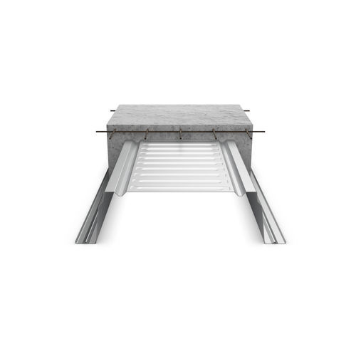 合成楼板 - COFRAPLUS® 220 - ArcelorMittal Building Solutions - 预制 / 电镀钢