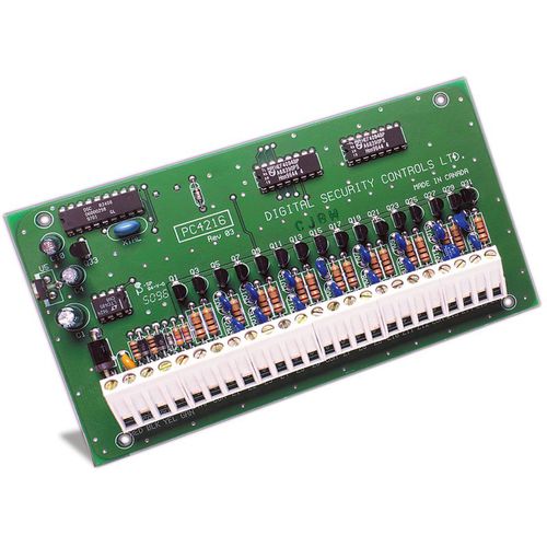 智能家居安装控制模块 - PC4216 - Digital Security Controls - DIN导轨 / IP / 室内