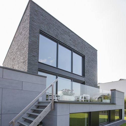石英岩砌面 - NATURAL STONE - BLACK QUARTZ STONESKIN - BELTRAMI NV - 室外 / 室内